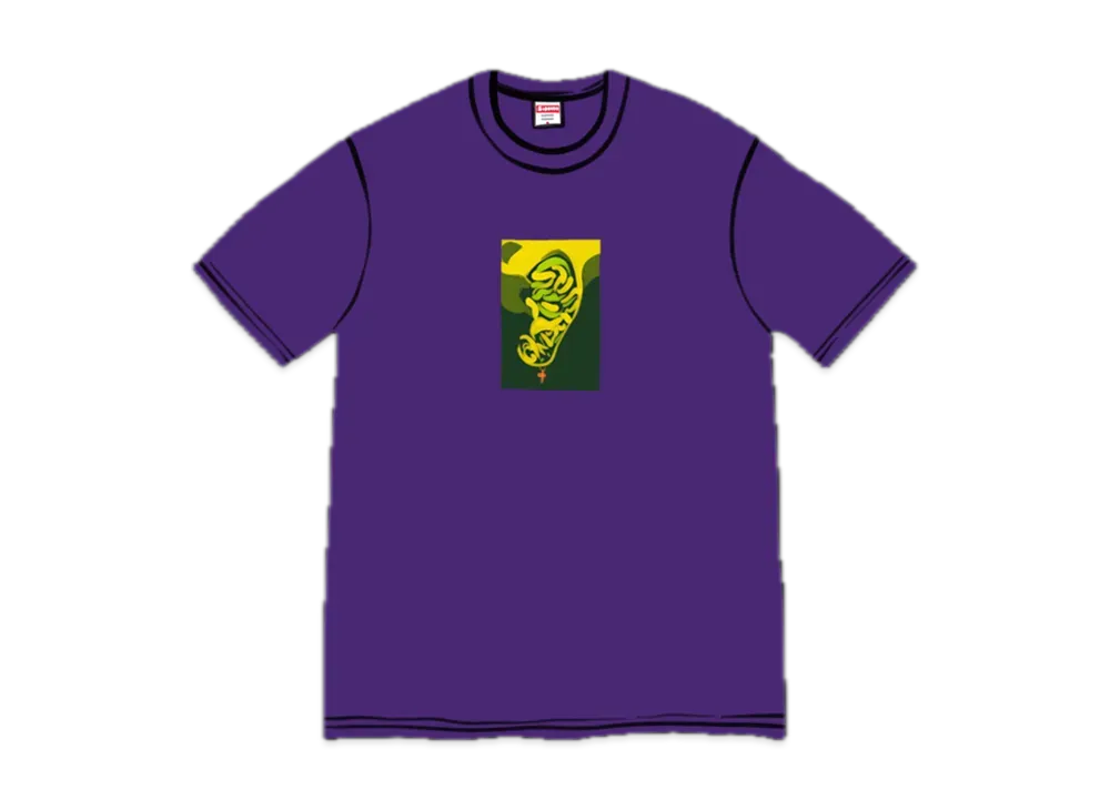 Supreme Ear Tee "Purple"