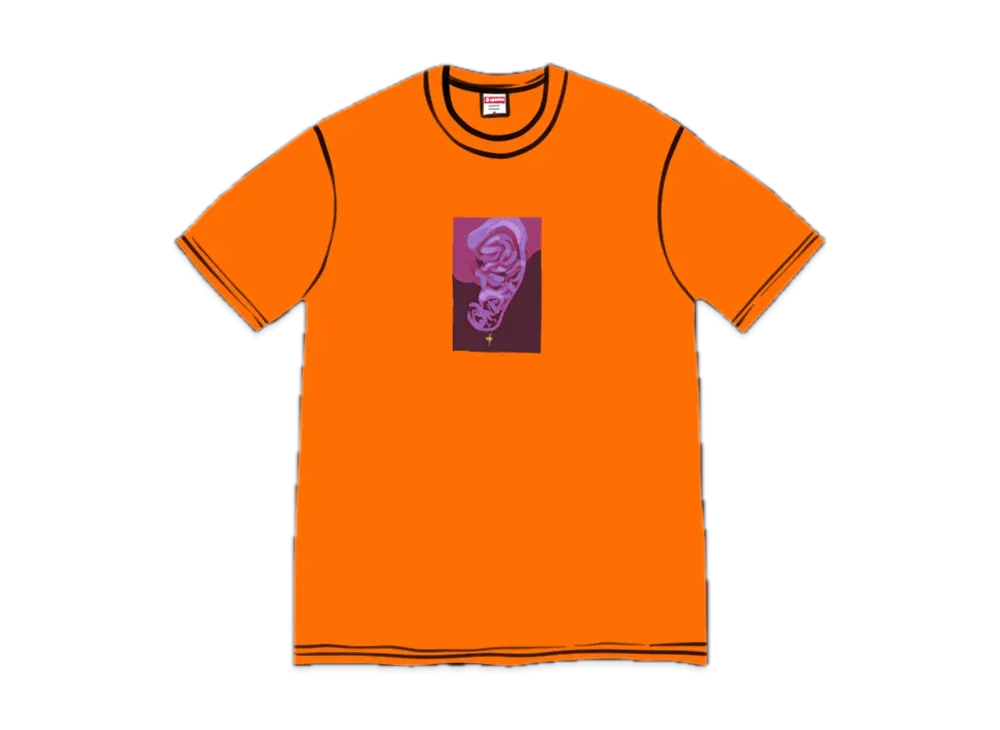 Supreme Ear Tee "Orange"