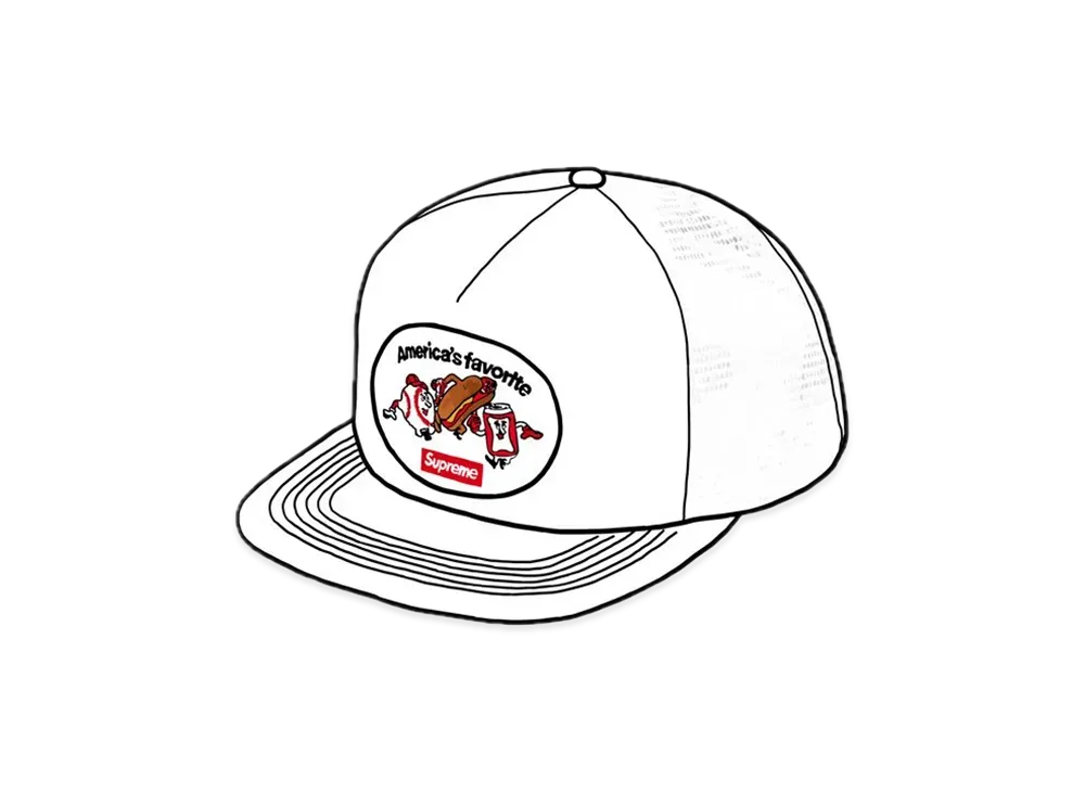 Supreme America's Favorite Mesh Back 5-Panel "White"