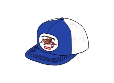 Supreme America's Favorite Mesh Back 5-Panel "Royal"