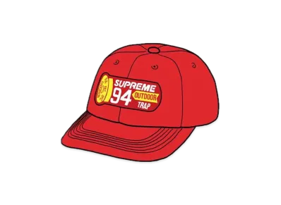 Supreme Shell Patch 6-Panel "Red"
