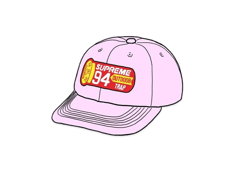 Supreme Shell Patch 6-Panel "Pink"