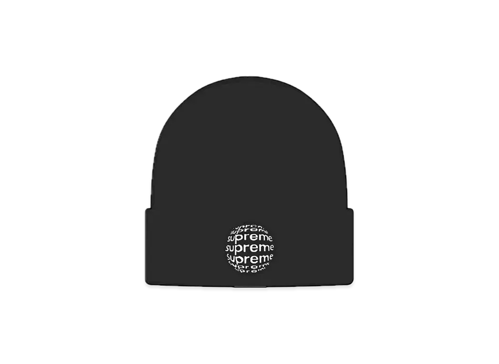 Supreme Lenticular Patch Beanie "Black"