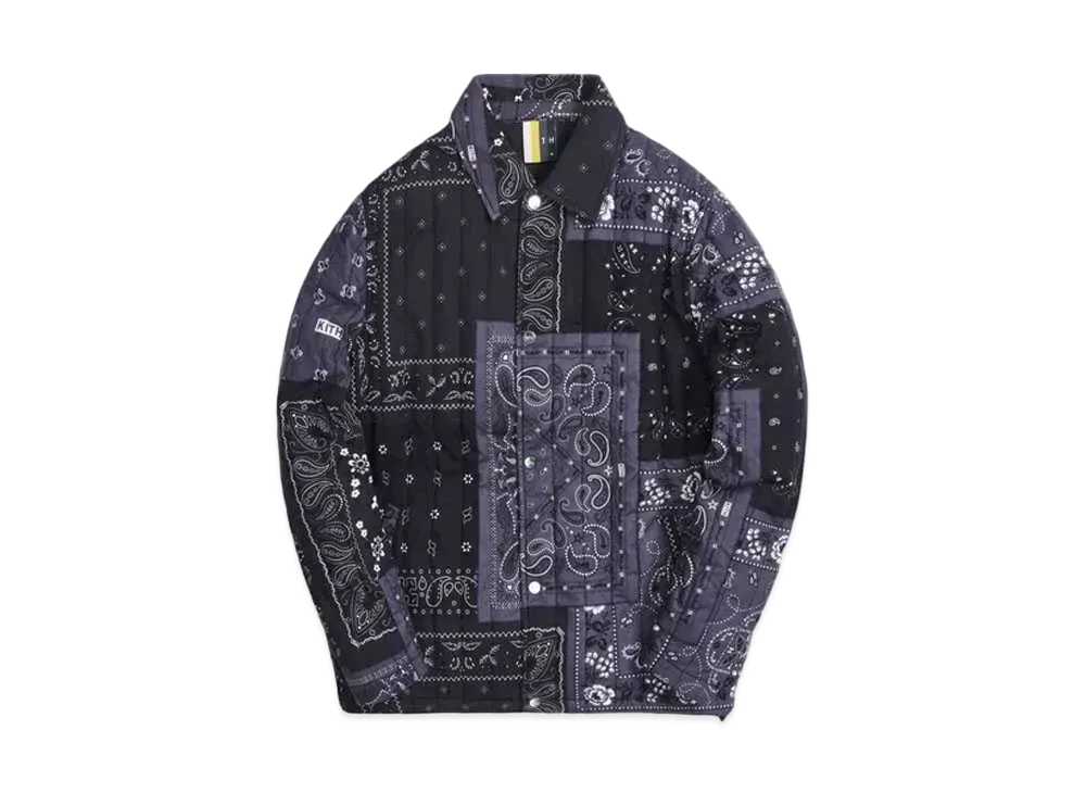 Kith Carmine Coaches Jacket "Black"