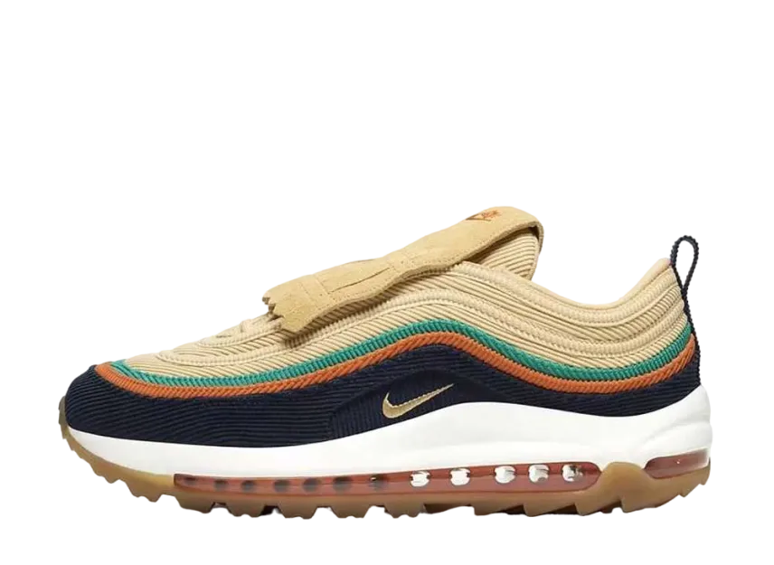ナイキ エアマックス97 NGR ゴルフ "セレスティアルゴールド"