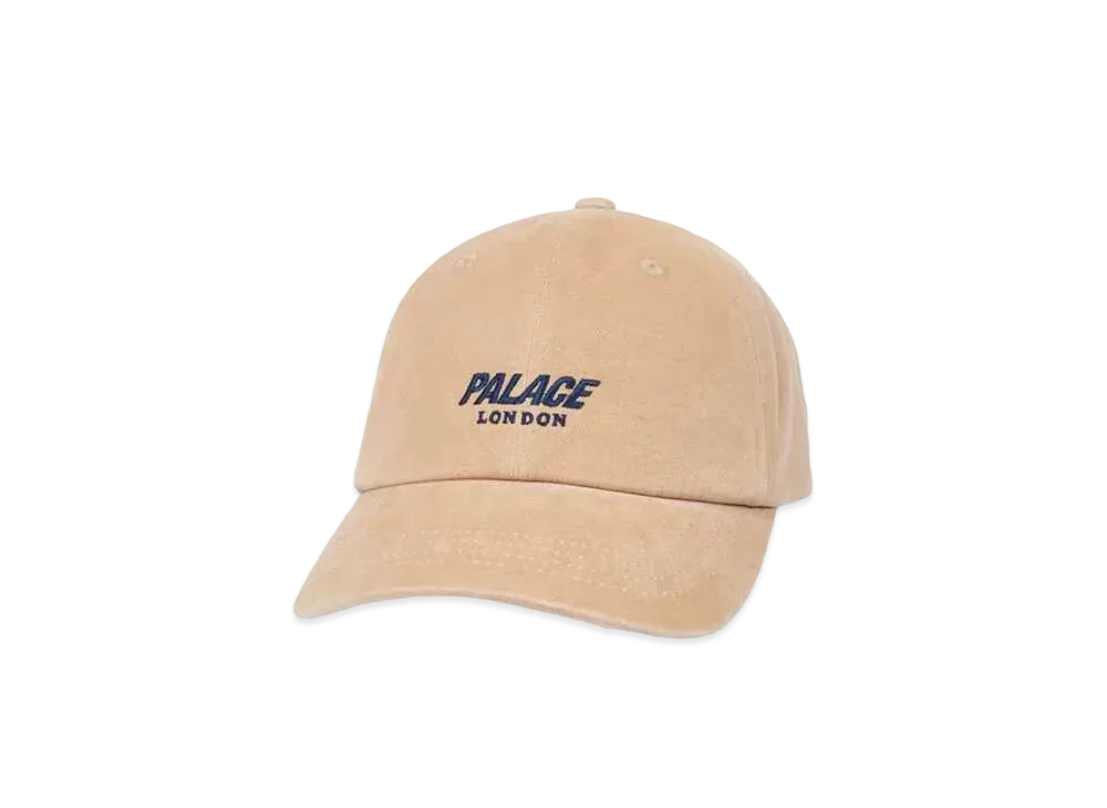 PALACE Leather Strap 6-Panel "Khaki"