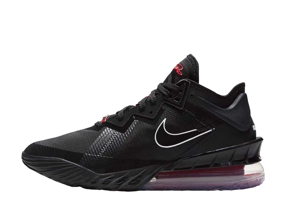 NIKE LEBRON XVIII LOW "BLACK"