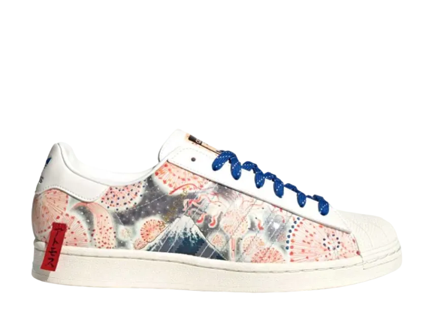 アトモス × アディダスオリジナルス スーパースター "富士山"