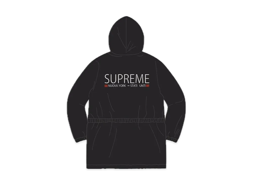 Supreme Polartec® Lined Sideline Parka "Black"