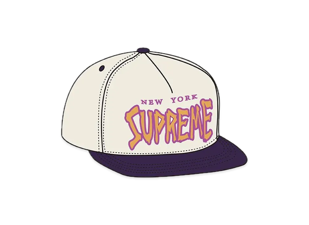Supreme Bones Logo 5-Panel "White"