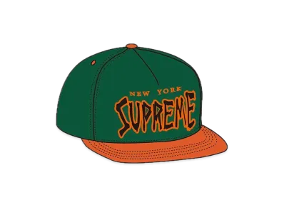 Supreme Bones Logo 5-Panel "Green"