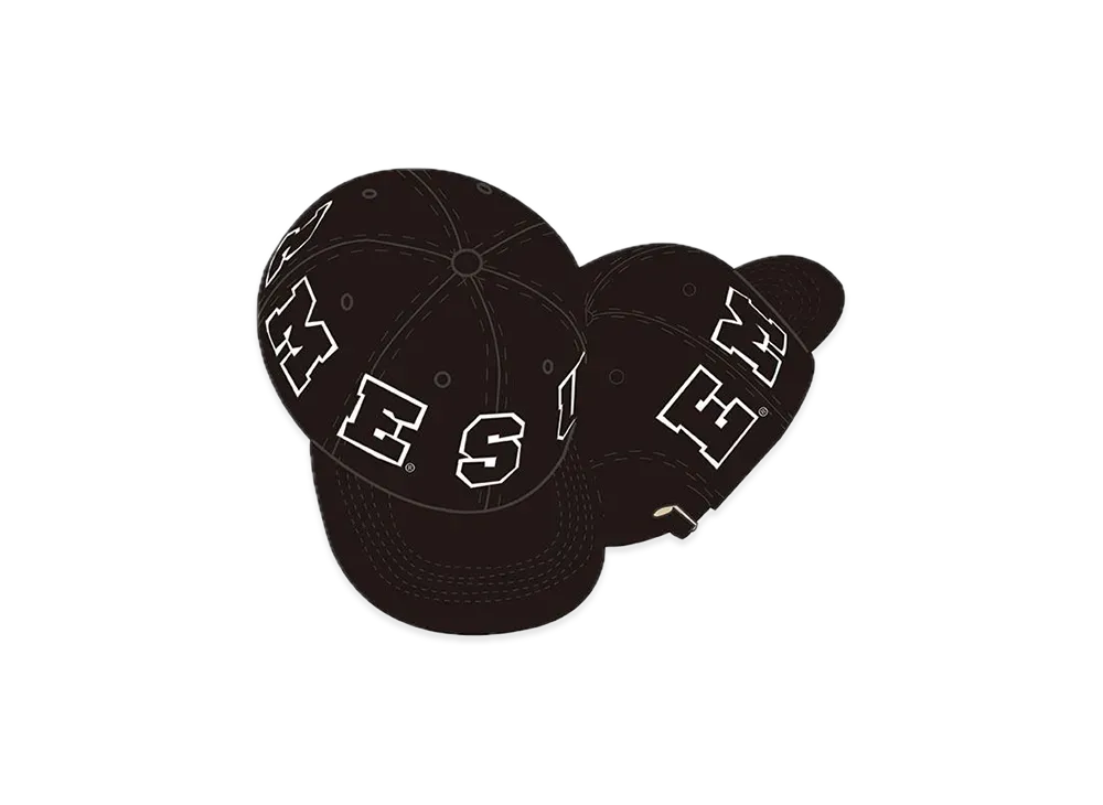 Supreme Spellout 6-Panel "Black"