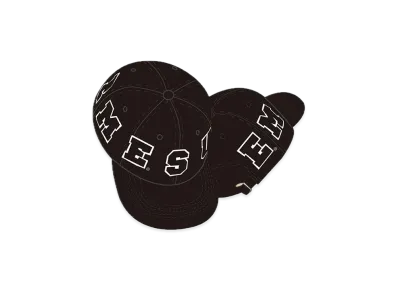 Supreme Spellout 6-Panel "Black"