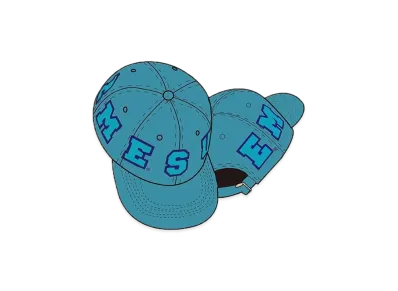 Supreme Spellout 6-Panel "Blue"