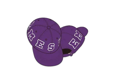 Supreme Spellout 6-Panel "Purple"
