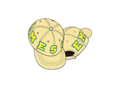 Supreme Spellout 6-Panel "Yellow"