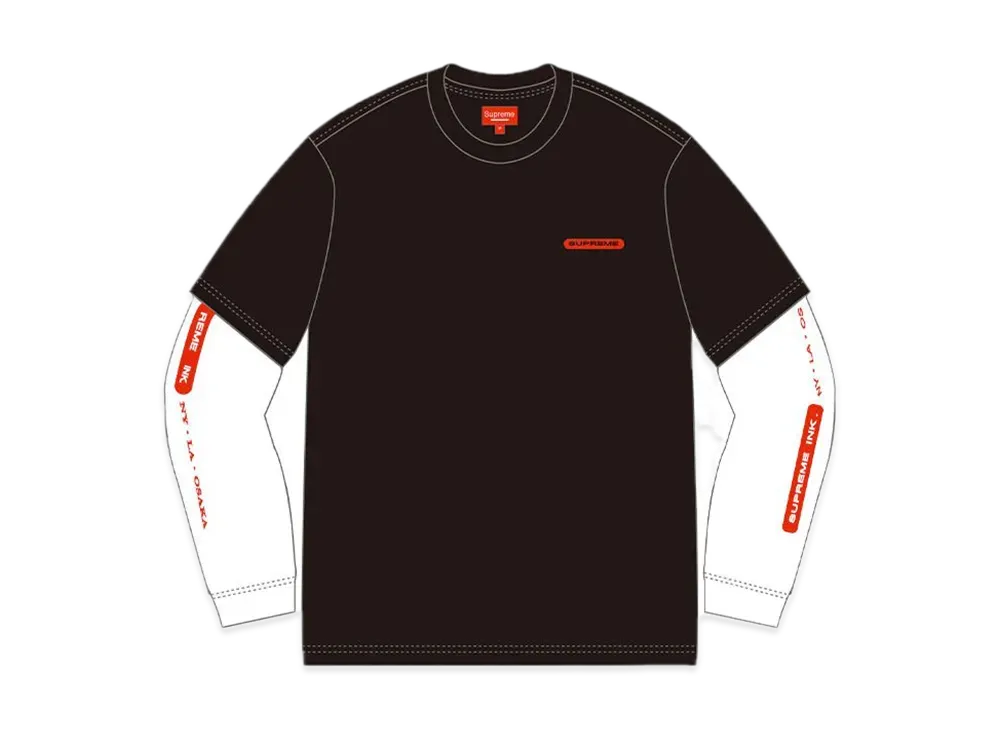 シュプリーム パナルド トップ "ブラック"