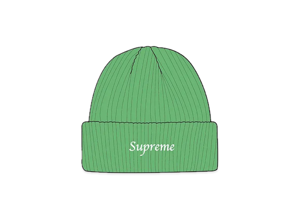 シュプリーム ルーズ  ゲージ ビーニー "グリーン" (21SS)
