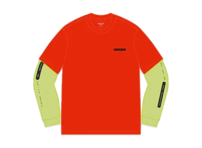Supreme Inc. Paneled L/S Top "Red"