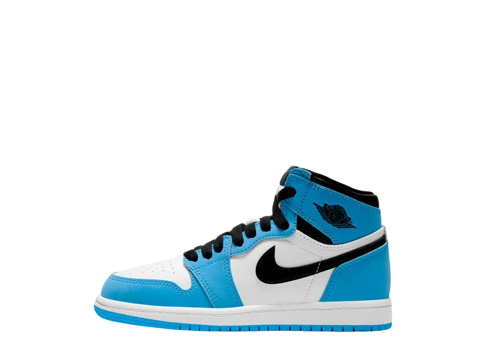 Nike PS Jordan 1 High "White/University Blue/Black"