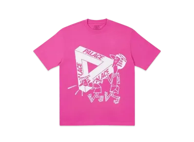 PALACE If You Build It T-Shirt "Pink"
