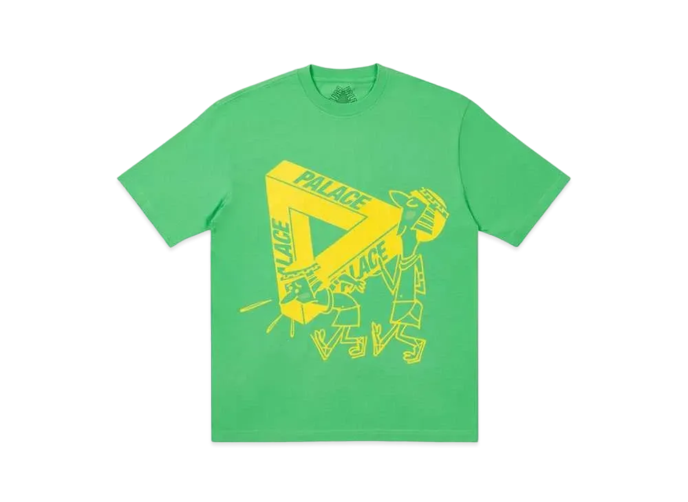 PALACE If You Build It T-Shirt "Green"
