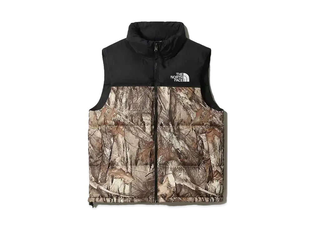 The North Face 1996 RETRO NUPTSE DOWN GILET "Leaves"