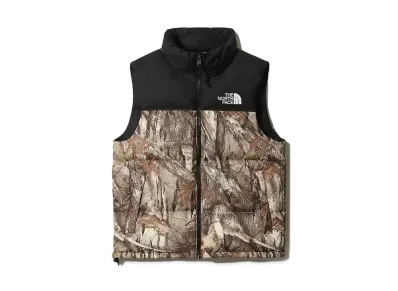 The North Face 1996 RETRO NUPTSE DOWN GILET "Leaves"