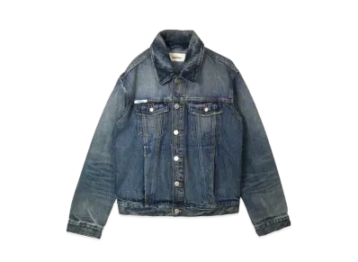 FEAR OF GOD ESSENTIALS Denim Trucker Jacket "Indigo"