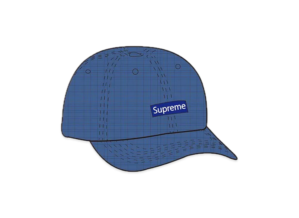 Supreme Faded Ripstop 6-Panel "Blue"