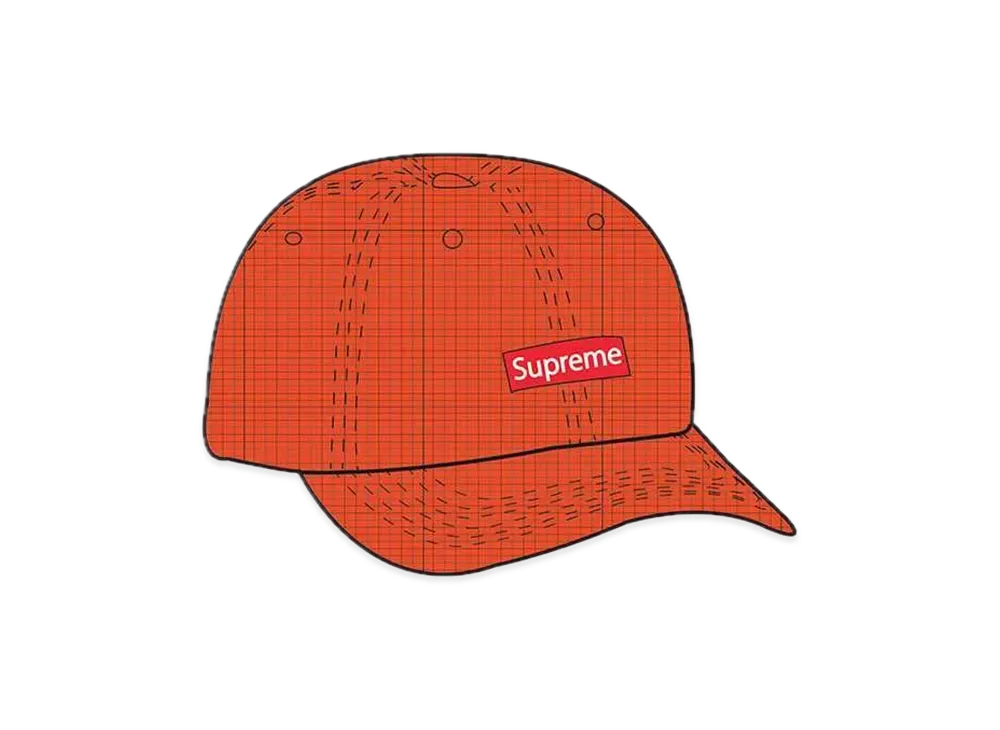 Supreme Faded Ripstop 6-Panel "Orange"