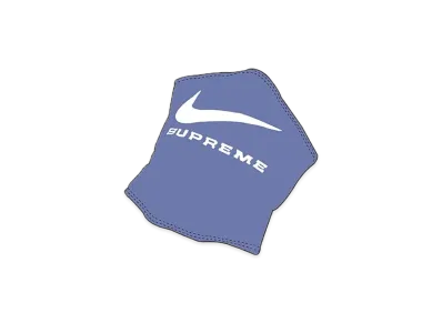 Supreme / Nike® Neck Warmer "Blue"