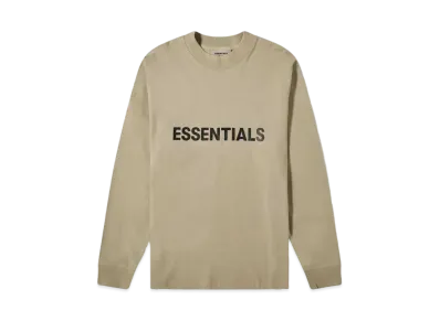 FEAR OF GOD ESSENTIALS HOLIDAY LONG SLEEVE TEE "Sage"