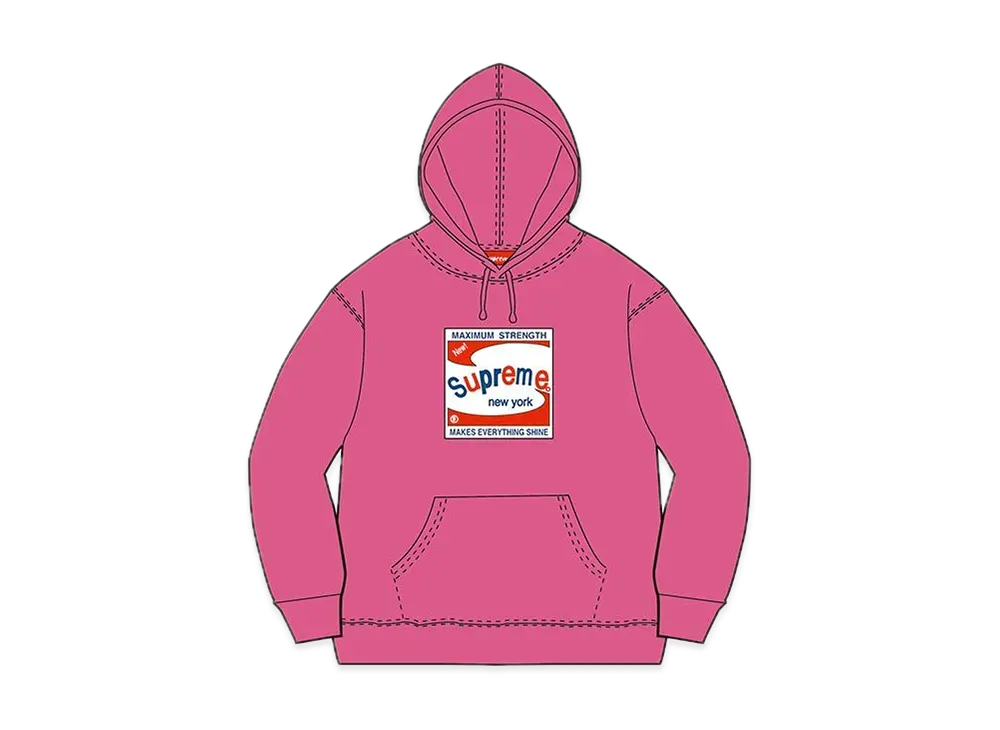 Supreme Shine Hooded Sweatshirt "Pink"