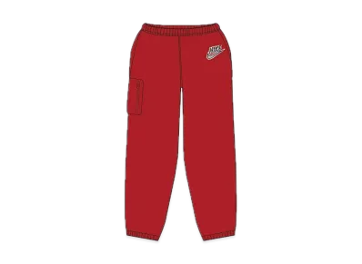 Supreme / Nike® Cargo Sweatpant "Red"