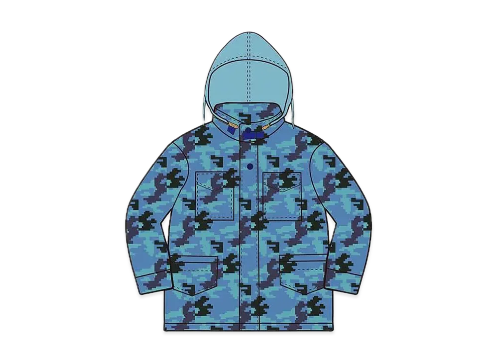 Supreme Logo Camo M-65 Jacket 
