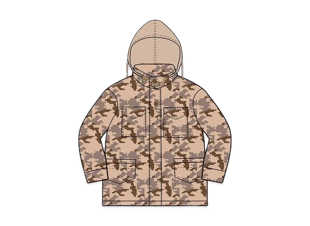 Supreme Logo Camo M-65 Jacket 