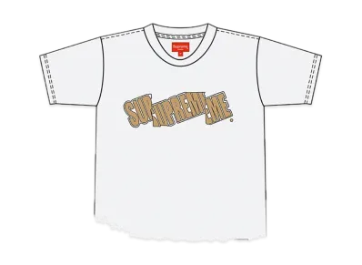 Supreme Cut Logo S/S Top "White"