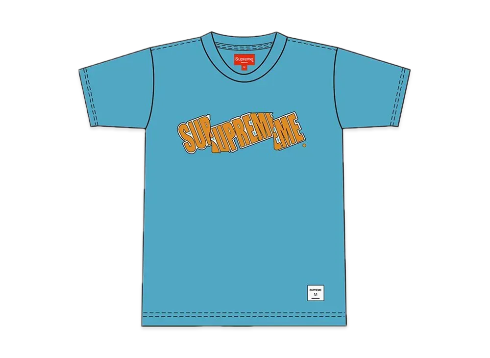 Supreme Cut Logo S/S Top "Blue"