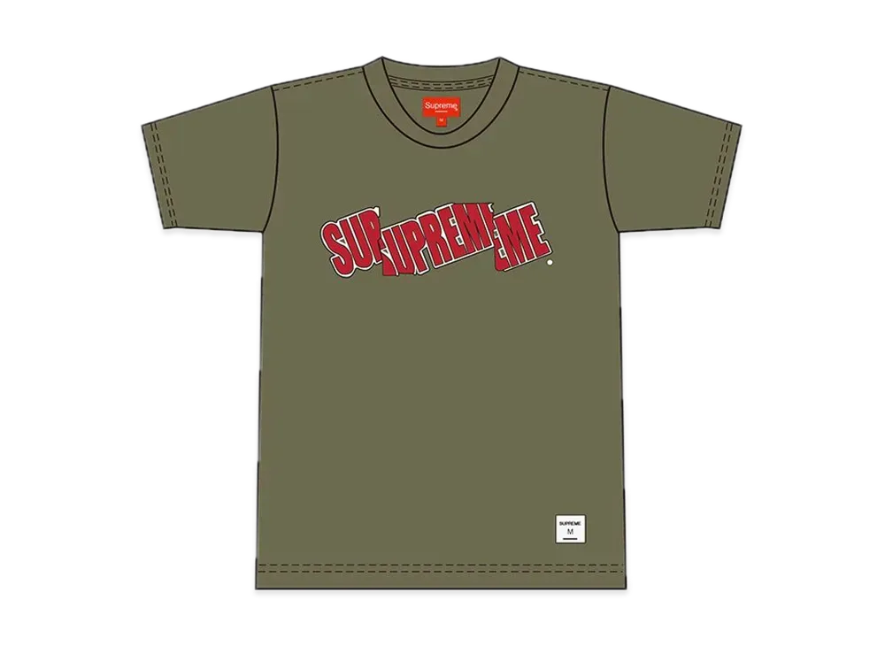 Supreme Cut Logo S/S Top "Olive"