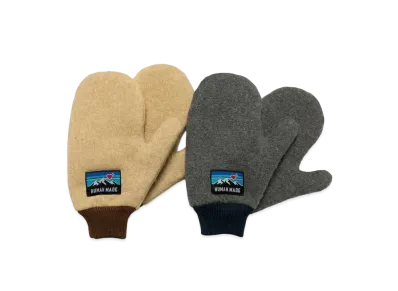 HUMAN MADE mittens "Yellow"