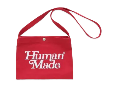 HUMAN MADE Girls Don't Cry Satchel "Red" / VERDY