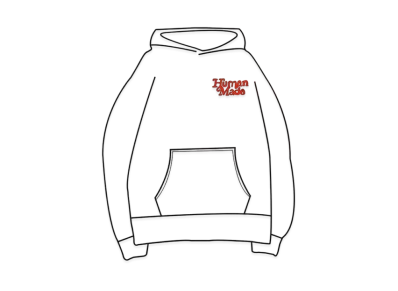 HUMAN MADE Girls Don ’t Cry hoodie "White" / VERDY