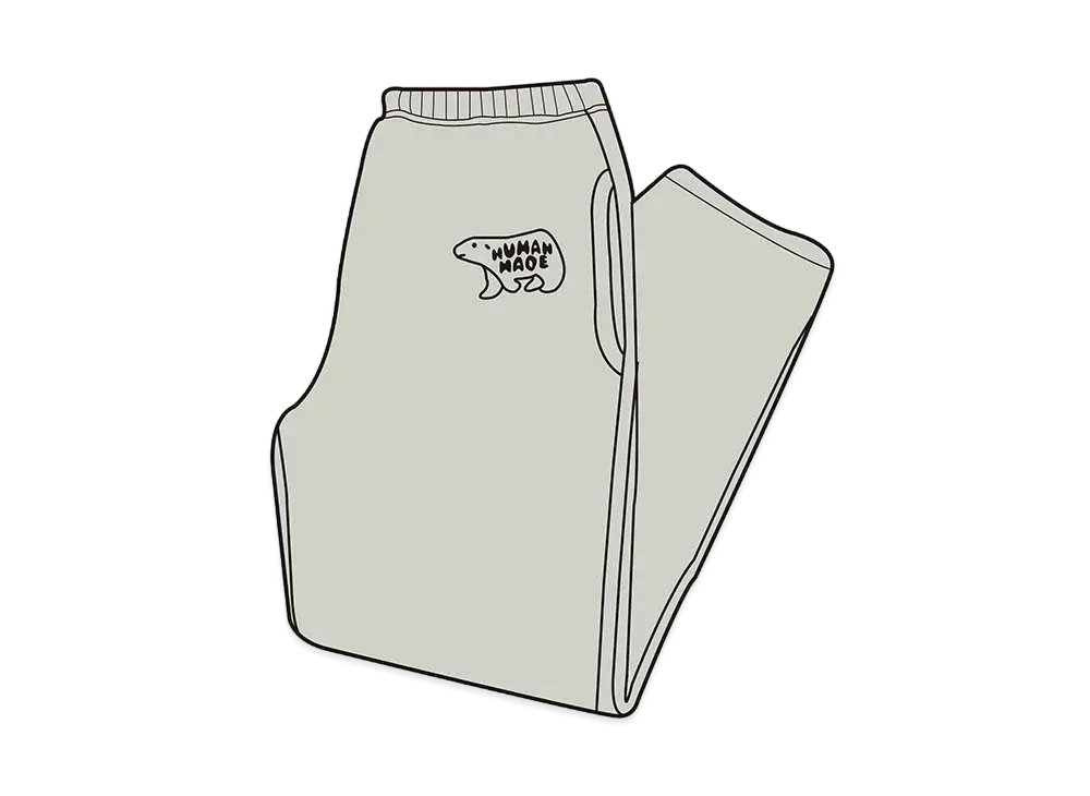 HUMAN MADE pants "Grey"