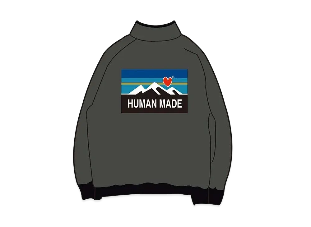 HUMAN MADE Blousons Jacket "Black Grey"