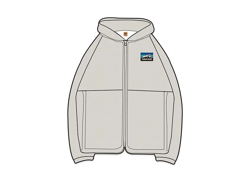 HUMAN MADE Sweatshirt hoodies "Grey"