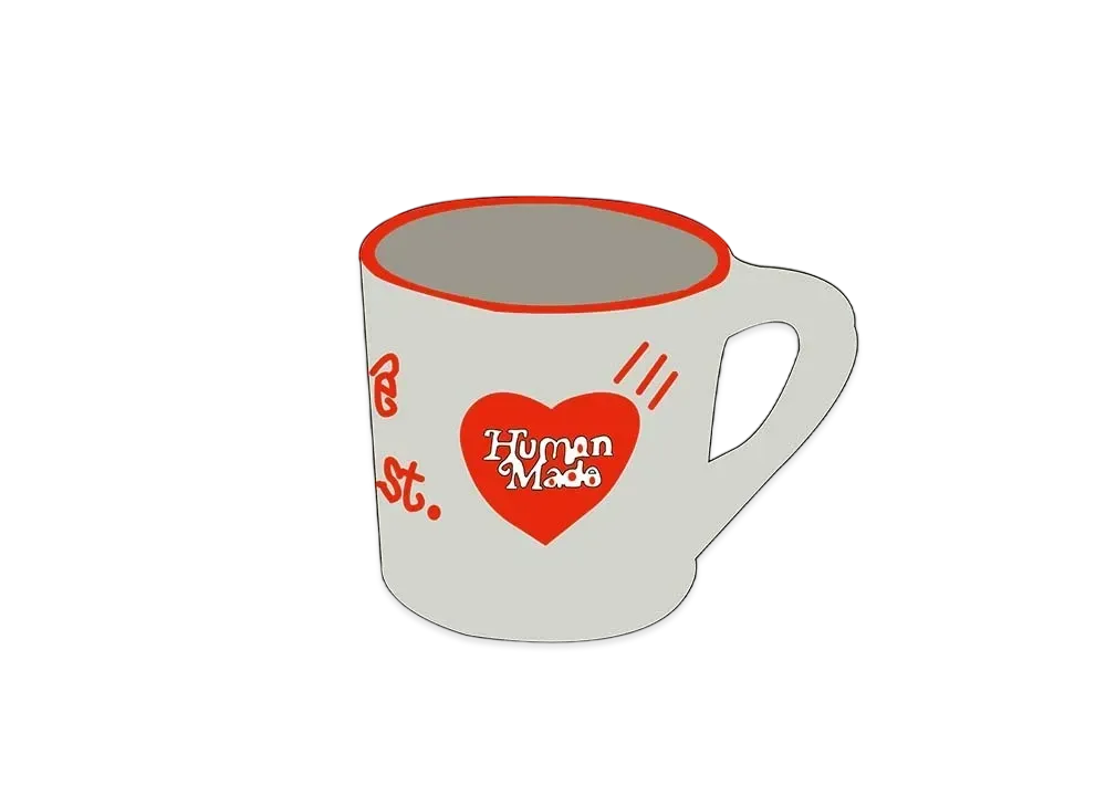 HUMAN MADE Girls Don ’t Cry MUG CUP GDC "White" / VERDY
