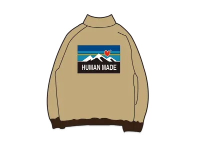 HUMAN MADE FLEECE DUCK JACKET "Tan"