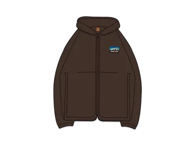 HUMAN MADE duck Sweatshirt hoodies "Brown"