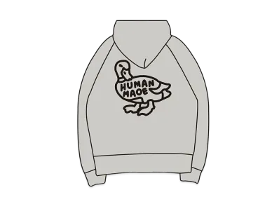 HUMAN MADE duck Sweatshirt hoodies "Grey"